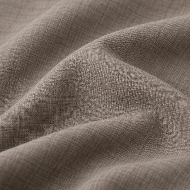 Illustration générée : mélange laine et lin en ton taupe
