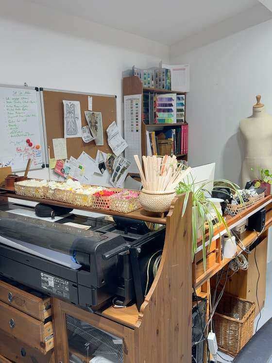 Le bureau, où les projets prennent forme.