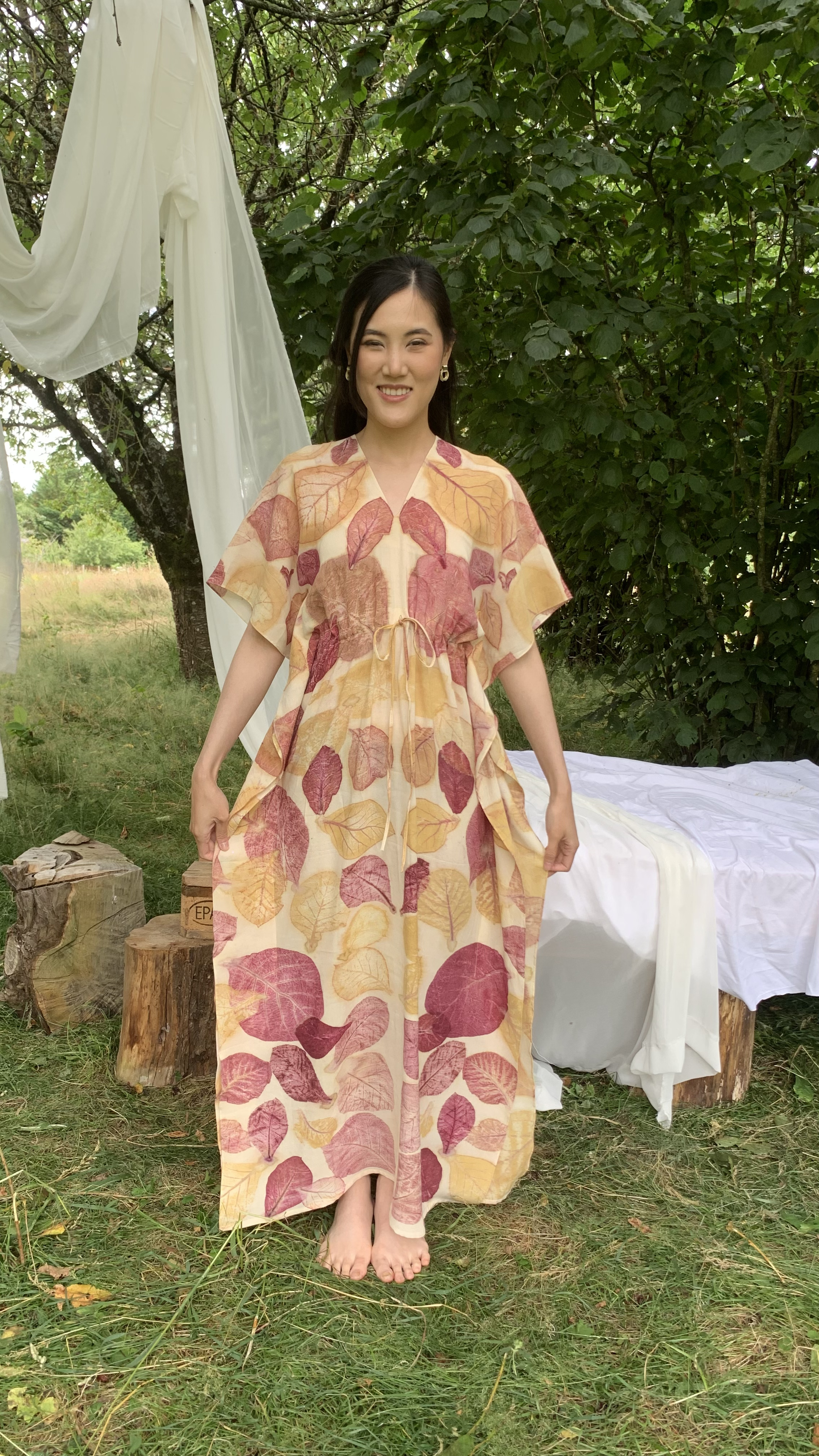 Robe longue : Teck Viscose